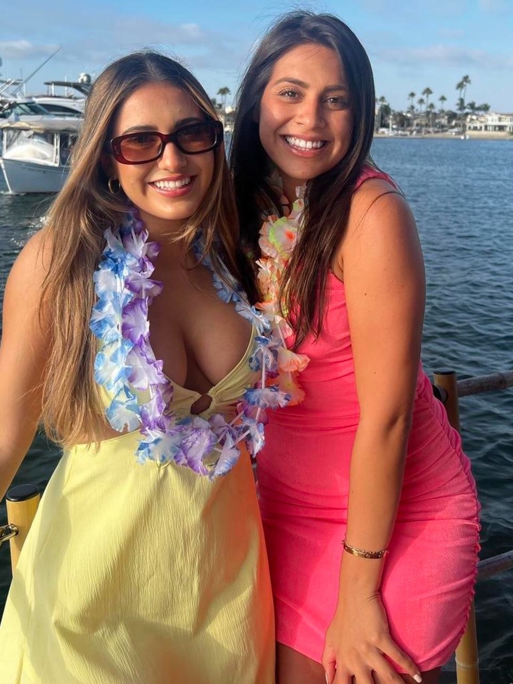 Yellow Halter Cut Out Backless Summer Dress
